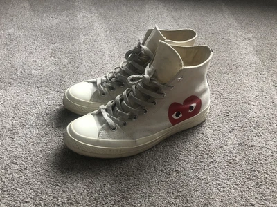 £35 • Buy Comme Des Garçons X Converse CDG Play High Top UK8