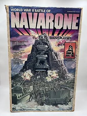 Marx World War 2 Battle Navarone Giant Play Set Vintage • $380