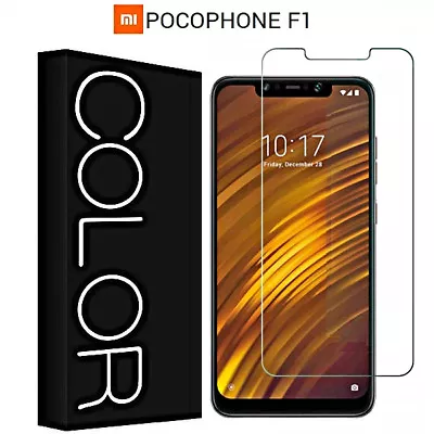 $17.24 • Buy Film Tempered Glass For Xiaomi POCOPHONE F1 Ultra Clear 9H HD Premium