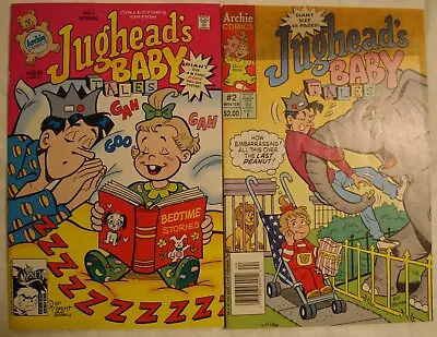 Archie Comics  JUGHEAD'S BABY TALES #1 And #2    52 Page Giants    With Poster • £6.33