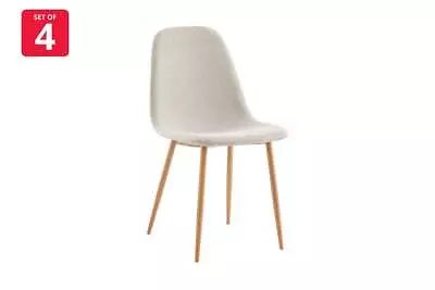 Ovela Lucas Set Of 4 Dining Chairs (Beige) Chairs Home & Garden • $169.64