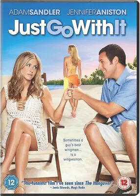 Just Go With It Dvd New Sealed Region 2 Adam Sandler Jennifer Aniston • £2.70