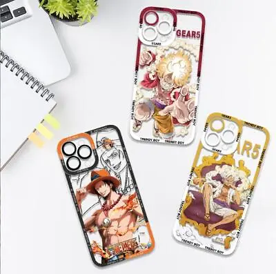One Piece Ace Luffy Gear5 Phone Case For IPhone 14 13 12 11 Pro Max 7 8 XS Cover • $16.49