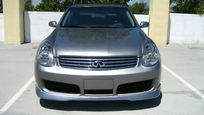 For G35 Infiniti 4 Door Sedan 2003-2007 N Style Front LIP Fiberglass Body Kit  • $350