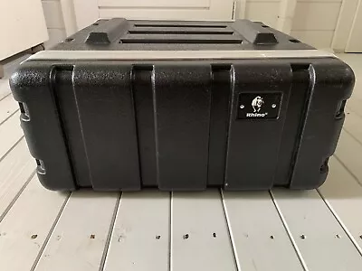 £28 • Buy Rhino 4U Rackmount Rack / Flightcase Moulded PE