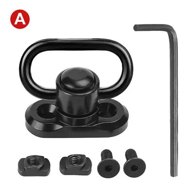 1.25  Heavy Duty QD Sling Swivel Adapter Mount 20mm Rail For M-Lok Handguard • £4.74