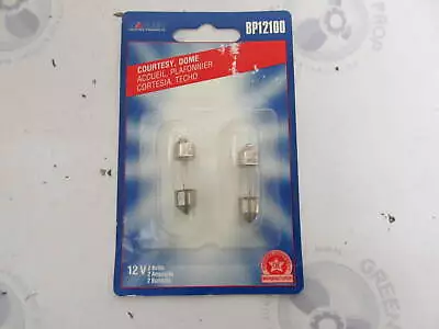 BP12100 Wagner Marine Auto Dome Courtesy Light 12V Bulbs Pkg Of 2 • $7.69