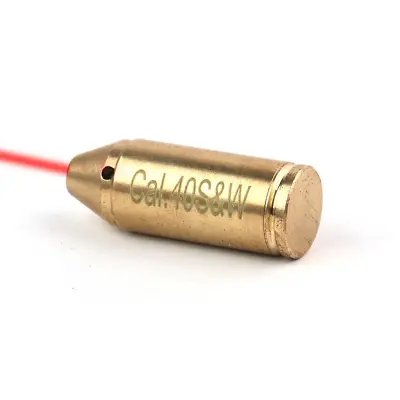 40 S&W Laser Boresighter Brass With Battery 40 Cal In-Chamber Red Dot Bore Sight • $11.88