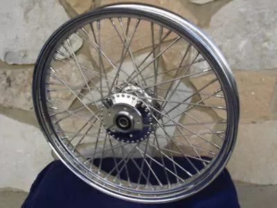 60 Spoke Kcint Front Wheel 19x2.5  For Harley Sportster 00-07 Dyna 00-03 • $259