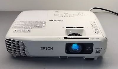 Epson PowerLite Home Cinema 730HD Projector Tested Works • $159.99