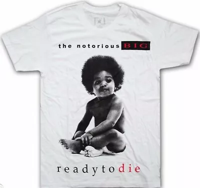 Brooklyn Mint Notorious B.I.G. Biggie Sky's The Limit White T Shirt New • $15.99