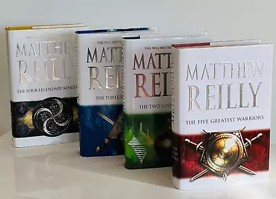 Matthew Reilly The Jack West Jr Novel Bundle - Novel 3 4 5 & 6 Hardcover • $44.95