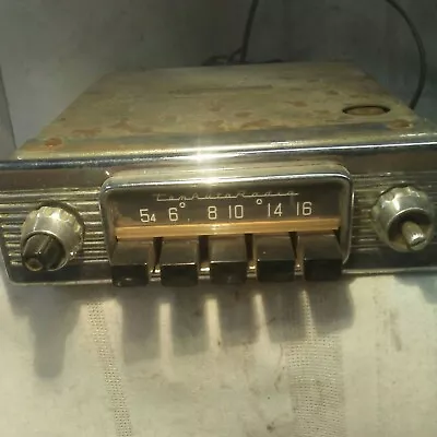 Vintage Ten Auto Radio Parts Or Repair Model At 703a • $37.50