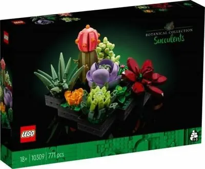 LEGO 10309 Creator Expert Botanical Collection Succulents (New)***SPECIAL*** • $64.88