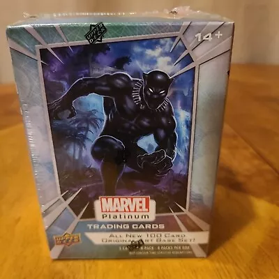 2023-24 Marvel Platinum Upper Deck Trading Cards Blaster Booster Box Sealed NEW • $36.95