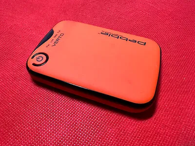 Veho Pebble Verto Pro   3700mAh Smartphone- Orange Inc USB To Lightin • £12.79