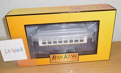 Mth Railking #30-5230 City Lines Bump-n-go Trolley Car O Gauge Train Motorized • $84.95