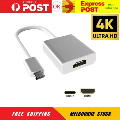 $10.95 • Buy USB Type C 3.1 To HDMI Male To Female HDTV 1080p Adapter Cable For MacBook 12 