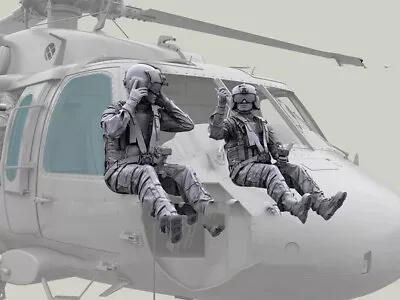 1/35 Modern US Military Helicopter Pilots (2) - 6162 • $8.99