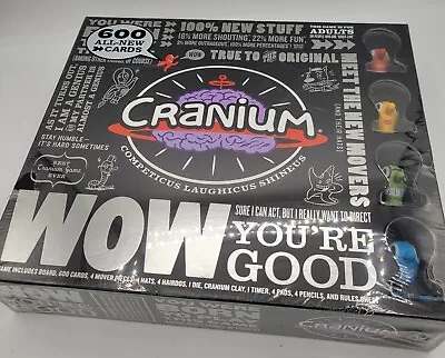 Cranium Wow You're Good Adult Board Game - 2007 Hasbro - NEW SEALED FREE SHIP! • $50