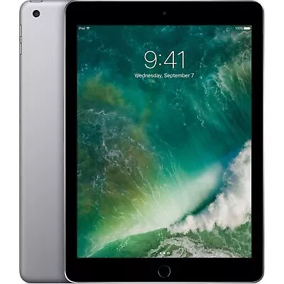 Apple IPad 5th Gen 9.7  A1822 (Space Gray) 32 GB (B-Grade) • $99.99