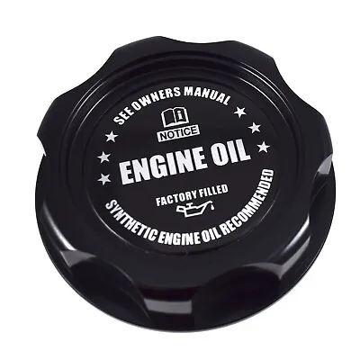 New Black Engine Oil Filler Cap For Nissan Infiniti Nismo GTR 350z 370z 240SX • $53.81