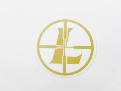 Leupold Optics Rifle Scope Logo Round Sticker Decal 2.5” Tactical Gun Firearms • $4.50