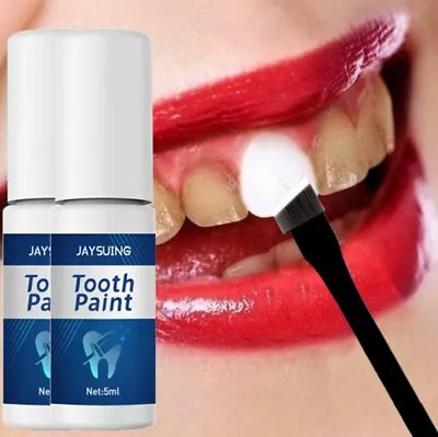 2x Tooth PaintInstant Tooth Whitening Paint Gel Teeth Bleaching Dental Whitener • $14.45