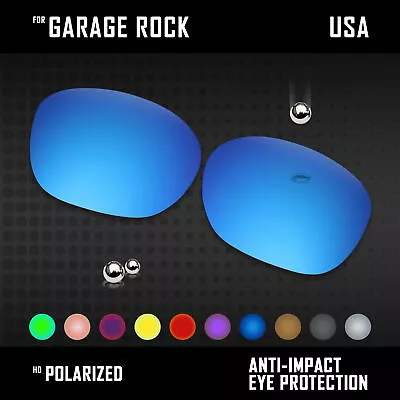 Anti Scratch Polarized Replacement Lenses For-Oakley Garage Rock OO9175 Options • $33.75