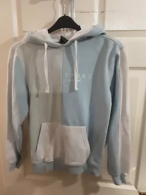 Beck & Hersey Hoodie  Size 8 Blue Drawstring Hooded Long Sleeve • £7.99