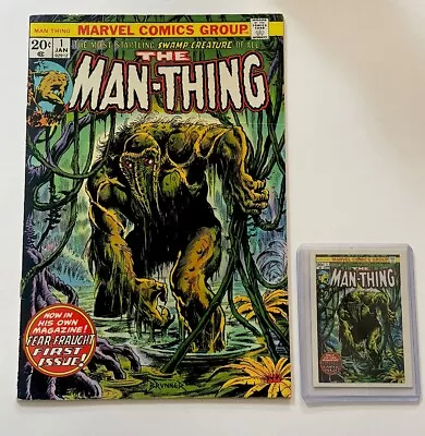 Man-thing #1 | 2nd App Of Howard The Duck | (1974 - Fn+) • $99.99
