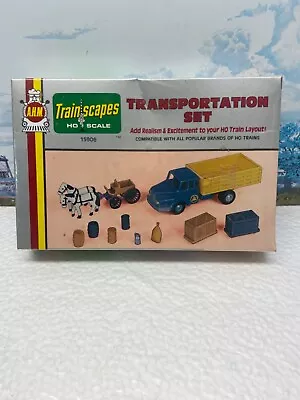 Ho Scale ~ Ahm #15906 Transportation Set ~ New Sealed Kit ~ Trainscapes • $8