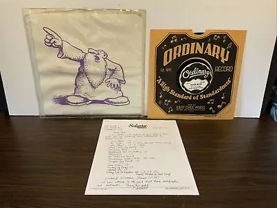 R. Crumb River Blues 10” Vinyl Record & Mr. Natural Pillow Robert Crumb • $79.99