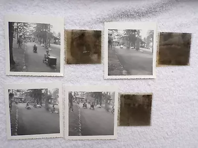 (4) BOYS IN LOCAL SOAP BOX DERBY Vintage 1950'S Photo Photograph/negatives • $12.95