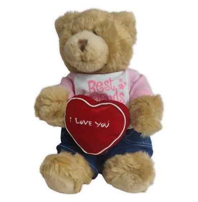 Build A Bear I Love You Best Friend Soft Plush Teddy Bear With  Sound • $19.95