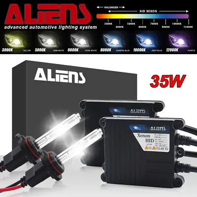 Aliens HID Conversion Kit Slim Digital Ballast & Xenon Bulb All Bulb Size &Color • $29.99