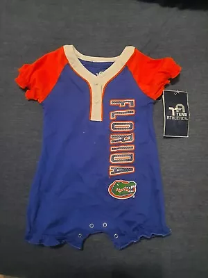 Baby Infant Florida Gators Romper One Piece Outfit Licensed NEW NWT 12 MONTHS  • $17.99