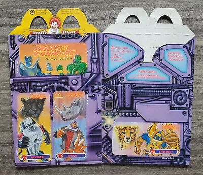 Vintage Transformers Beast Wars McDonalds Happy Meal Box 1995 Scarce • $9.74