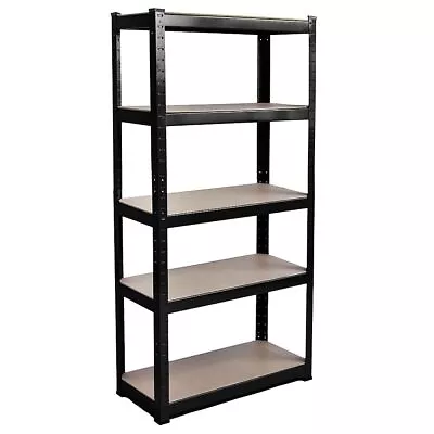 5 Tier Racking Shelf Heavy Duty Garage Shelving Storage Shelves Unit 180x90x40cm • £23.99