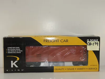 K-Line Milwaukee Road Express Service Wood-Sided Reefer #K762-1371 NIB OH-179 • $35