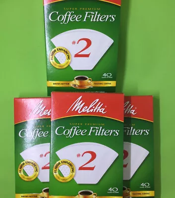 Melitta 624602 Cone Coffee Filter - Lot Of 4 • $4.99
