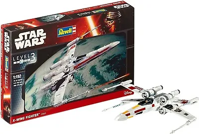 Revell Model Kit 03601 Star Wars X-Wing Fighter (Luke Skywalker) 1:112 Scale • $28.87