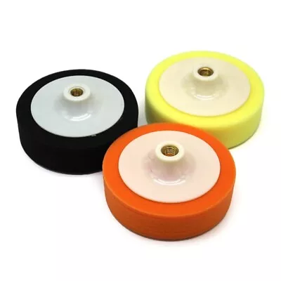 6 Inch/15cm Car Polishing Head Buffing Mop Pad Sponge Buffing Pad For M14 Thread • £10.75