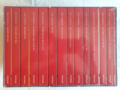 Vintage 007 - The Complete JAMES BOND Collection - Books Box Set - Sealed - NEW • £99.99