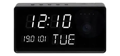 Wireless 1080p Covert Camera Alarm Clock • $176.95
