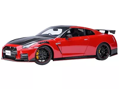 2022 Nissan Gt-r (r35) Nismo Rhd Vibrant Red 1/18 Model Car By Autoart 77502 • $199.99