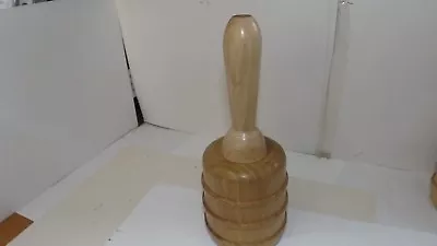 £25 • Buy Gavel In Oak 8  Tall Ash Handlel Hand Made 3  Across