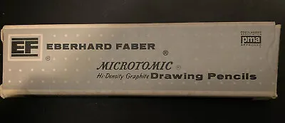 Vintage Eberhard Faber Microtomic 600 6H Box Of 12 Pencils USA • $20