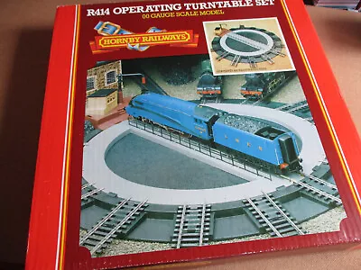 Hornby OO R410 Operating Manual Turntable Boxed • £24.95