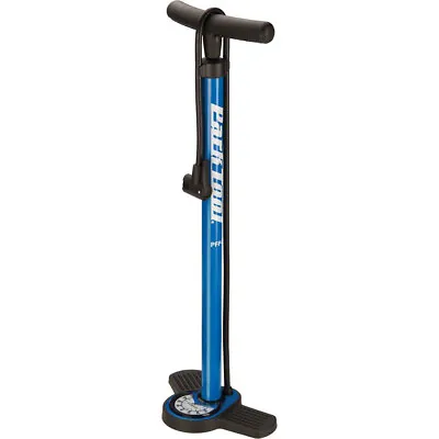 Park Tool PFP-8 Home Mechanic Floor Pump Blue And Black Presta/Schrader Valve • $35.28